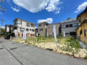 寝屋川市三井南町　土地分譲地