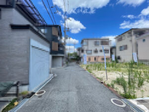 寝屋川市三井南町　土地分譲地