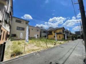 寝屋川市三井南町　土地分譲地