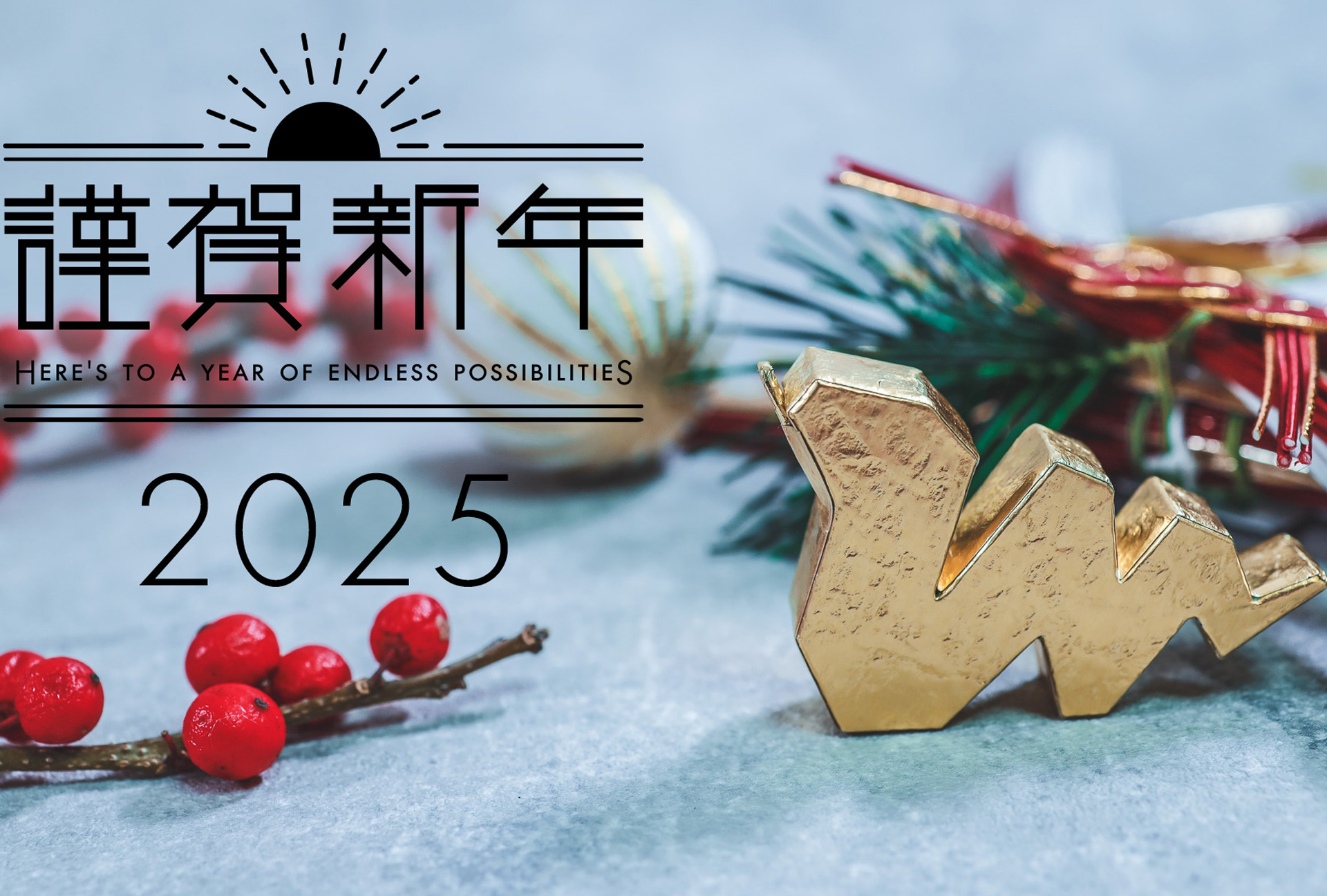 新年のご挨拶2025年